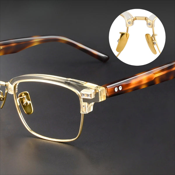 New 999.9 The same M-91 imported plate eyebrow frame glasses frame Shenzhen wholesale male, can be equipped with anti-blue light film