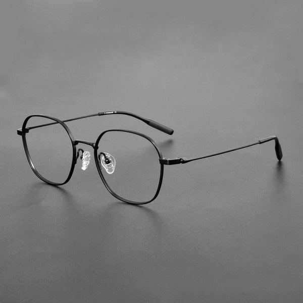 Senn Retro Square Titanium Glasses Frame