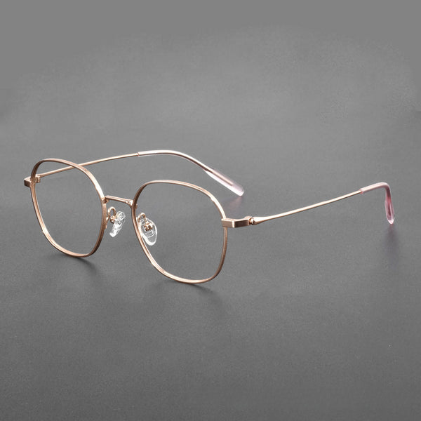 Senn Retro Square Titanium Glasses Frame