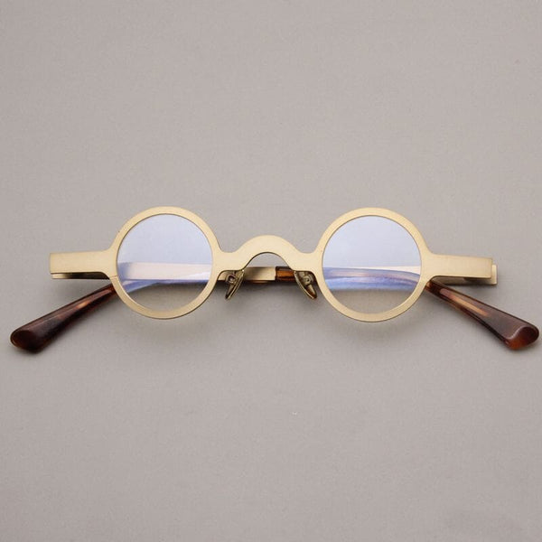 Marc Retro Small Round Glasses Frame