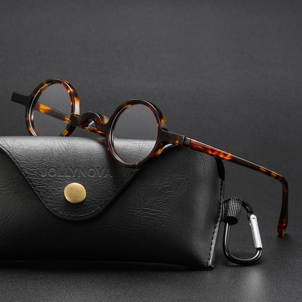 Jim Small Round Acetate Glasses Frame