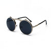 Vintage Steampunk Flip Sunglasses Retro Round Metal Frame Sun Glasses for Men Women Brand Designer Circle Glasses