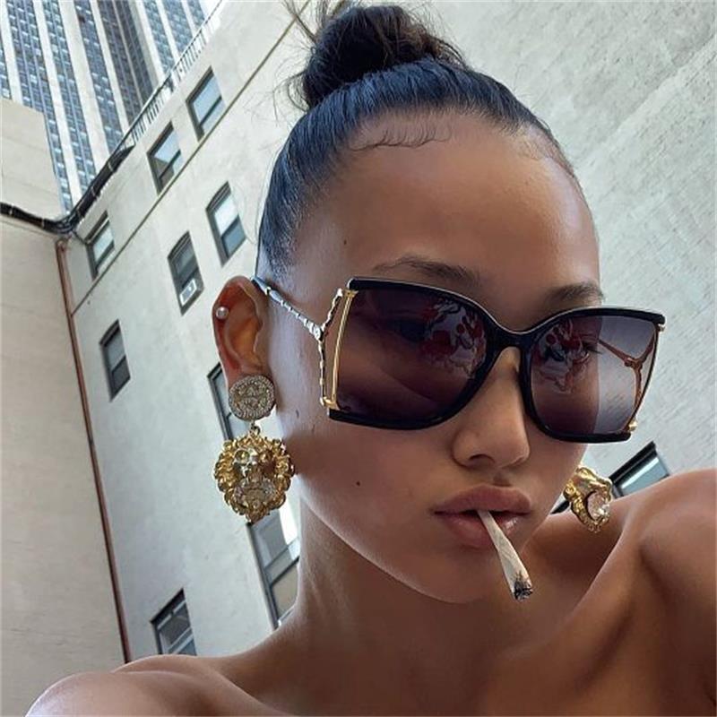 Fashion Shades women designer sun glasses high quality Luxury Brand Sq Jollynova