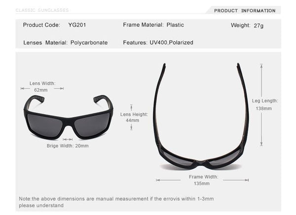 Men's Driving Shades sunglasses YG201