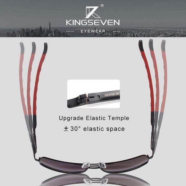 Vintage Aluminum Polarized Sunglasses