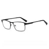 Fashion Business Metal Large Frame Anti-Blue Light Multifocal Photochromic Glasses