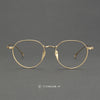 Katt Classic Oval Titanium Glasses Frame