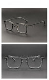 Japanese addition of the same style of Yong GMS-632 tortoiseshell color plate glasses frame square frame handmade titanium frame men's retro glasses frame