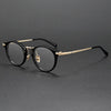 Sylor Titanium Vintage Oval Eyeglasses Frames