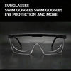 Stick-On Nearsighted Lenses Reusable Adhesive Myopia Lenses for Sunglasses Eyewear (2-pack)