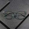 Retro plate gradual change color glasses frame 202511 fashionable and comfortable Internet celebrity anti-blue glasses can be equipped with myopia