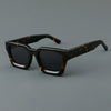 Lew Premium Series Vintage Square Acetate  Sunglasses