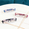 Anti-Blue Light  Rimless Reading Glasses Bifocal Presbyopia Glasses