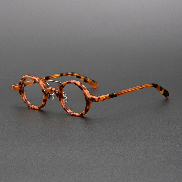 Liam Retro Round Acetate Optical Glasses Frame