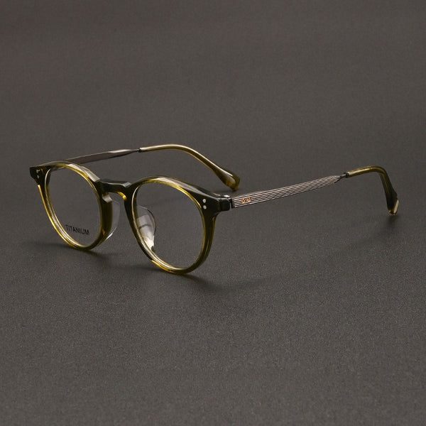Eddy Acetate Titanium Glasses Frame