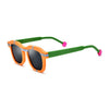 Dodd Premium Series Retro Rectangle Acetate Sunglasses