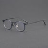Kevin Retro Square Titanium Glasses Frame