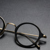 Schloss Titanium Vintage Round Eyeglasses Frame