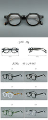 Cross-border new express pass plate glasses frame retro frame A5801 Danyang spot wholesale can be equipped with myopia presbyopia