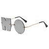 ALPHABET-SHAPED RIMLESS SUNGLASSES