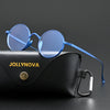 Monroe Titanium Round Glasses Frame