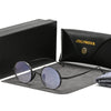 Monroe Titanium Round Glasses Frame