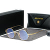 Monroe Titanium Round Glasses Frame