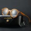 Crowe Vintage Acetate Round Glasses Frame