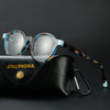 Crowe Vintage Acetate Round Glasses Frame