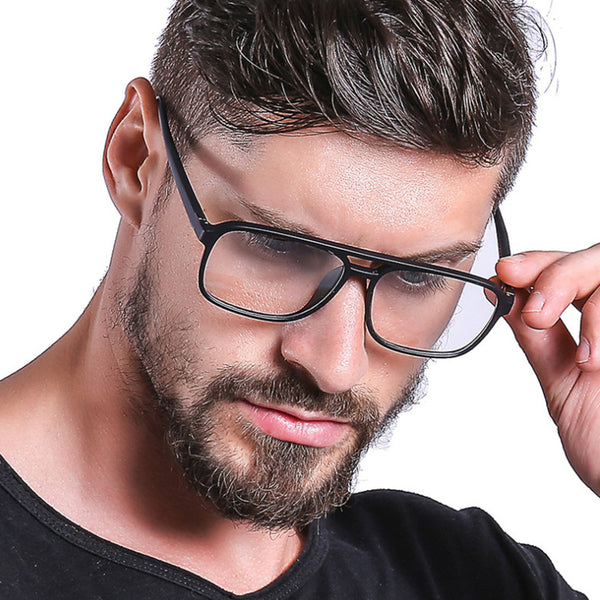 Eddie TR90 Vintage Double Beam Glasses