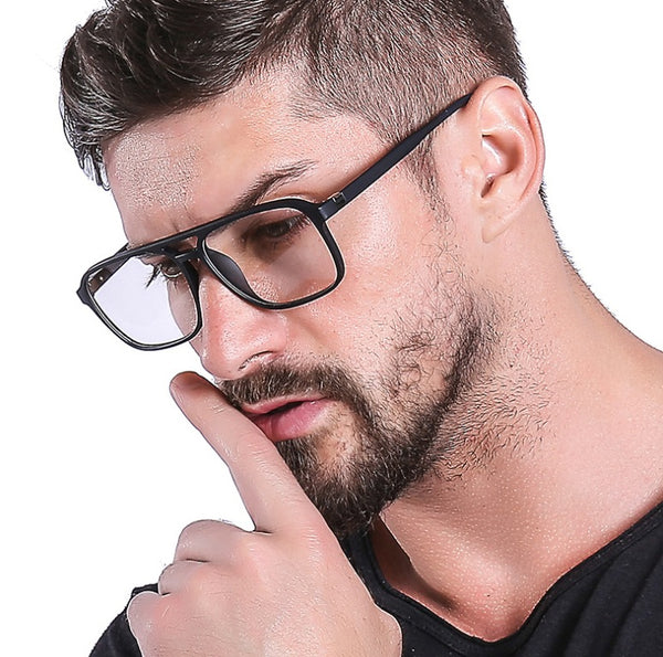Eddie TR90 Vintage Double Beam Glasses