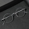 Monroe Titanium Round Glasses Frame