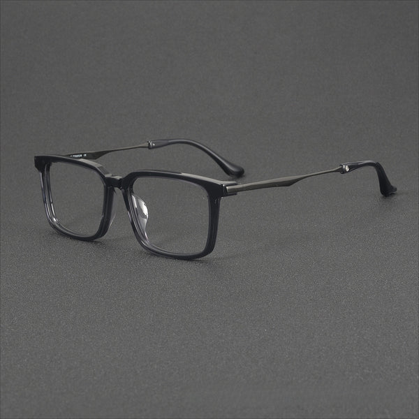 Evelin Classic Square Acetate Glasses Frame
