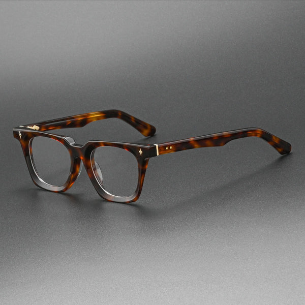 Quint Vintage Square Acetate Glasses Frame