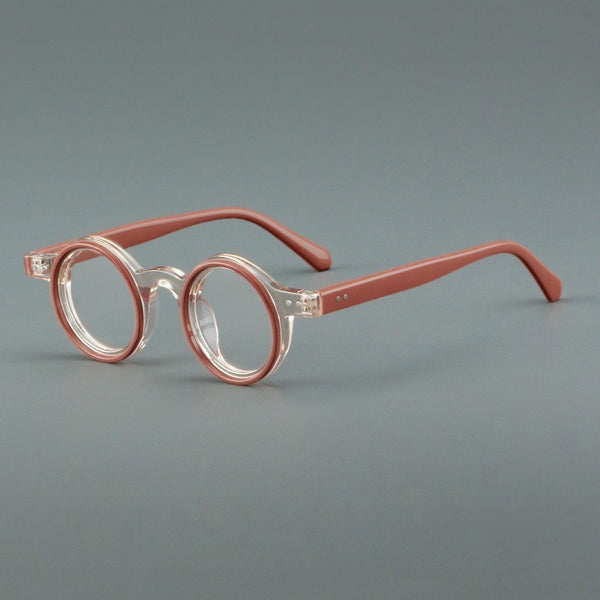 Krall Vintage Round Acetate Eyeglasses Frame