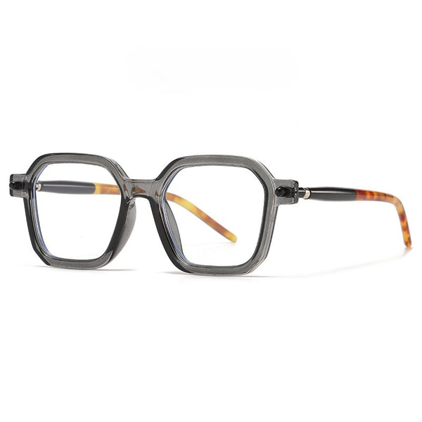 European and American street photography literary sunglasses 86601 cross-border simple square sunglasses fashion star flat glasses