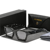 Lew Vintage Square Acetate Glasses Frame