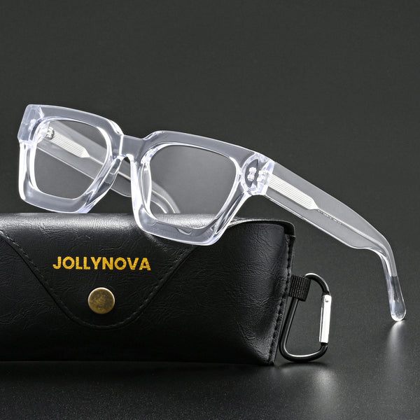 Lew Vintage Square Acetate Glasses Frame
