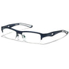 Leon Square Half Anti-Blue Light Men's Reading Glasses