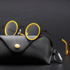 Jago Titanium Acetate Round Glasses Frame