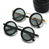 Zoya Retro Round Steampunk ND Dimming Sunglasses