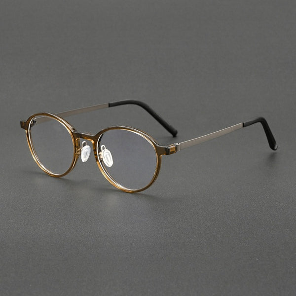 Noor Round Vintage TR90 Eyeglasses Frame