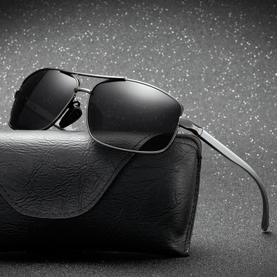 JOLLYNOVA Ultra Lightweight Rectangular Polarized Sunglasses UV400 Protection