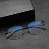 Sevan Half-frame Square Titanium Glasses Frame