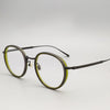 Elias Titanium Vintage Round Eyeglasses Frames