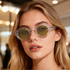 Sowell Premium Series Retro Round Acetate Sunglasses