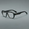 Audra Double-bridge Retro Acetate Aviator Glasses Frame