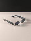 1pc/4pcs Men's Funky Narrow Square & Oval Sunglasses With Punk Style For Outdoor Activities, Touring, Festivals, Etc.