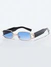 Hip-Hop Style Unisex Sunglasses Metal Frame Small Square Glasses Punk Personality Fashion Shades
