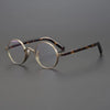 Farid Titanium Round Glasses Frame